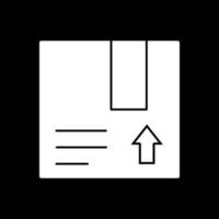 Lieferung Box Vektor Icon Design