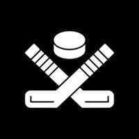 Eishockey-Vektor-Icon-Design vektor