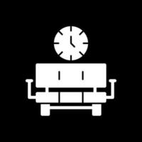 Wartezimmer-Vektor-Icon-Design vektor