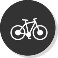 Fahrrad-Vektor-Icon-Design vektor