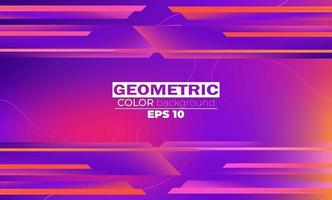 geometrischer Hintergrund mit Gradientenbewegung formt Zusammensetzung. anwendbar für Geschenkkarte, Poster an Wand Poster Vorlage, Landing Page, UI, UX, Cover Book, Banner, Social Media Post vektor