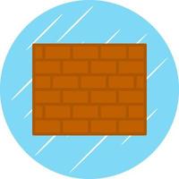 Brickwall-Vektor-Icon-Design vektor