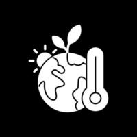 Klimawandel-Vektor-Icon-Design vektor