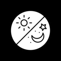 Tag und Nacht-Vektor-Icon-Design vektor