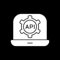 API-Vektor-Icon-Design vektor