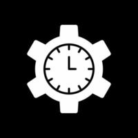 tid förvaltning vektor ikon design