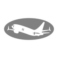 Flugzeug Symbol Illustration Vektor