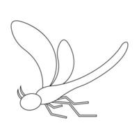 Libelle Symbol Illustration Vektor