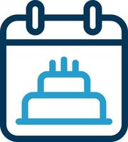 Geburtstag Datum Vektor Icon Design