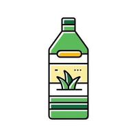 Saft Aloe vera Farbe Symbol Vektor Illustration