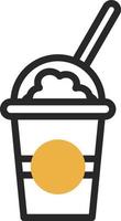 milkshake vektor ikon design