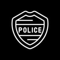 Polizei-Vektor-Icon-Design vektor