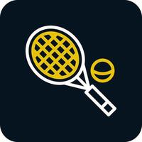 Tennis-Vektor-Icon-Design vektor