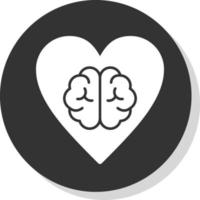 Vektor-Icon-Design für psychische Gesundheit vektor