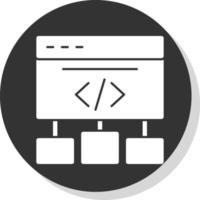 agiles Framework-Vektor-Icon-Design vektor