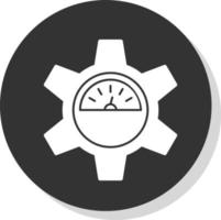 Effizienz-Vektor-Icon-Design vektor