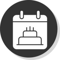 Geburtstag Datum Vektor Icon Design