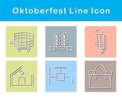 Oktoberfest Vektor Symbol einstellen