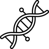 DNA-Symbolstil vektor