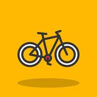 Fahrrad-Vektor-Icon-Design vektor