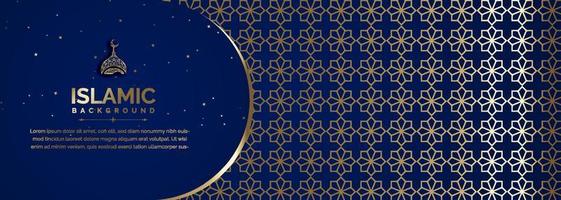 islamisch Ramadan kareem Banner Hintergrund vektor
