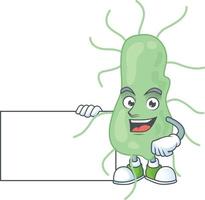 tecknad serie karaktär av salmonella vektor