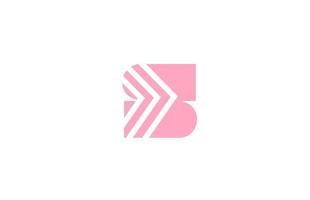 rosa brev r alfabet logotyp ikon med linje design. kreativ geometrisk mall för företag och företag vektor