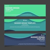 einstellen von modern abstrakt Vektor Banner Design. Vorlage bereit zum verwenden im Netz oder drucken Design.