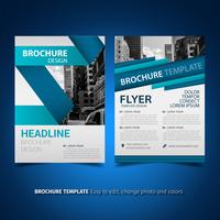 Broschyr Design Flyersmall vektor