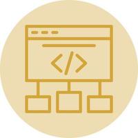 agiles Framework-Vektor-Icon-Design vektor