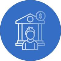 persönliches Banking-Vektor-Icon-Design vektor