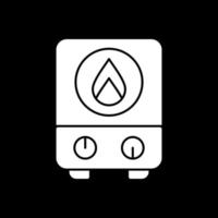 Warmwasserbereiter-Vektor-Icon-Design vektor