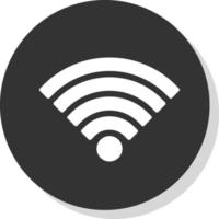 Wifi-Vektor-Icon-Design vektor