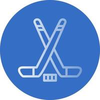 Eishockey-Vektor-Icon-Design vektor