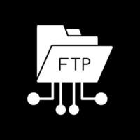 FTP-Vektor-Icon-Design vektor