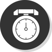 Timer-Vektor-Icon-Design vektor