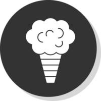 Zuckerwatte-Vektor-Icon-Design vektor