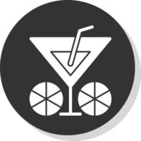 Cocktail-Vektor-Icon-Design vektor