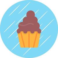 Cupcake-Vektor-Icon-Design vektor