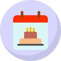 Geburtstag Datum Vektor Icon Design