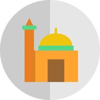 Moschee-Vektor-Icon-Design vektor
