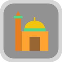 Moschee-Vektor-Icon-Design vektor