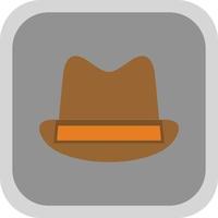 hatt cowboy vektor ikon design