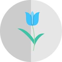 Tulpen-Vektor-Icon-Design vektor