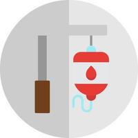 blod transfusion vektor ikon design