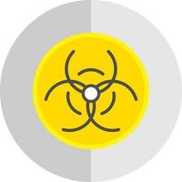 Biohazard-Vektor-Icon-Design vektor