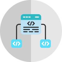 Code-Framework-Vektor-Icon-Design vektor