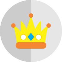drottning krona vektor ikon design