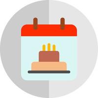 Geburtstag Datum Vektor Icon Design