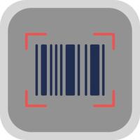 Barcode-Vektor-Icon-Design vektor